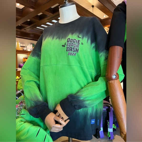 Disney’s Oogie Boogie Bash 2024 Spirit Jersey | Small, Unisex, Green/Black S M L - Picture 5 of 5